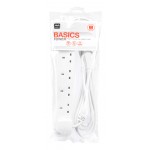 Masterplug BSG2N 6 Socket 13A Fused Extension Leads 