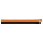 Masterplug ELS134O Trailing 4 Socket Permaplug 13A Heavy Duty Orange