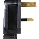 Masterplug HDPT13B Rewireable Heavy Duty Plug 13A Fused Black PermaPlug 
