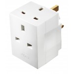 Masterplug MSF3 3 Socket Adaptor with 13A Fused