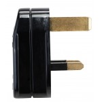 Masterplug PT13B Rewireable 13A Fused Plug Black