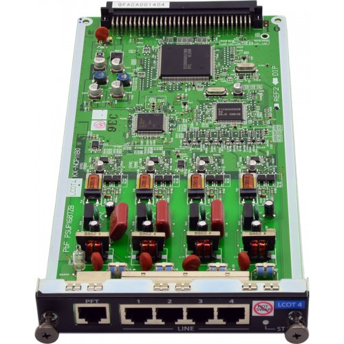 Panasonic KX-NCP1180 4 Port Analogue CO Line Card / Caller ID for PBX System