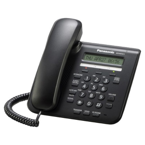 Panasonic KX-NT511PXB IP Proprietary Phone Black