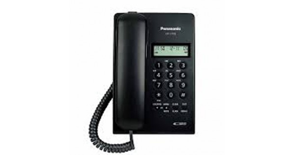 Panasonic Corded Phone KX-T7703 Black
