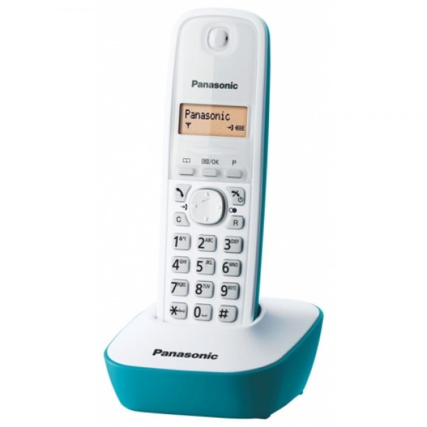 Panasonic KX-TG1611FXC 1.8GHz Cordless Phone Blue   