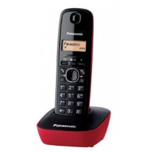 Panasonic KX-TG1611FXR 1.8GHz Cordless Phone Red