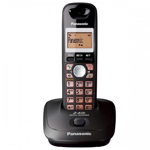Panasonic KX-TG3551BXT 2.4Ghz Cordless Landline Phone Titanium Black