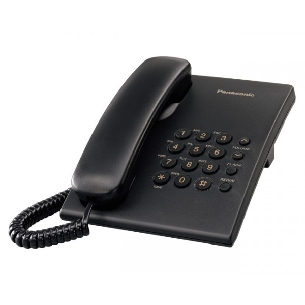 Panasonic KX-TS500MXB Corded Phone Black