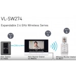 Panasonic VL-SW274SX Wireless Video Intercom System Door Phone White