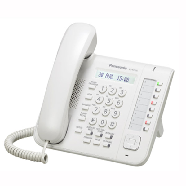 Panasonic KX-NT551X IP Proprietary Phone White