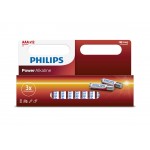Philips Power Alkaline Batteries AAA 12 pcs/pack LR03P12B/97