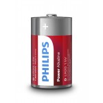 Philips Power Alkaline Batteries D 2 pcs/pack LR20P2B/97