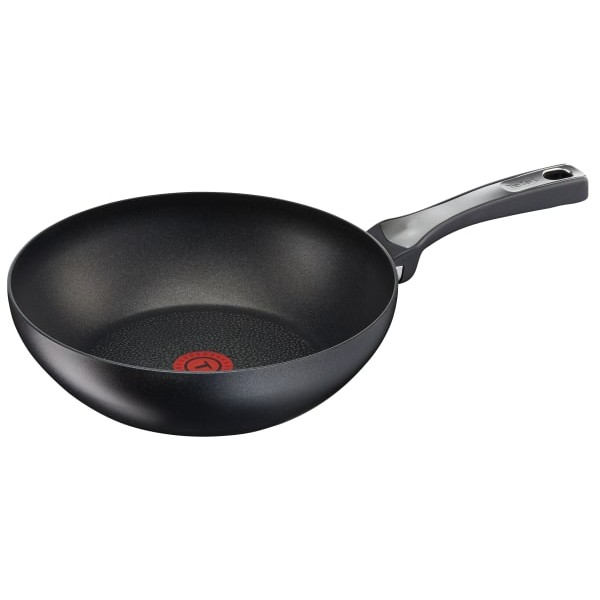 Tefal Expertise 28cm Titanium Excellence Non-stick Wokpan Induction compatible C6201905 (Made in France) Wok