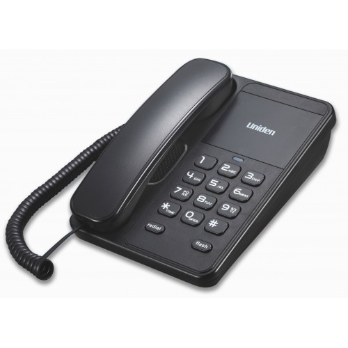 Uniden AS7202 Basic Desktop Phone Black