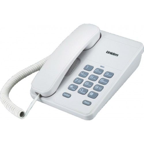Uniden AS7202 Basic Desktop Phone White