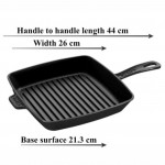 Staub - 26cm Iron Square Grill 40501106 Staub - 26cm Iron Square Grill 40501106